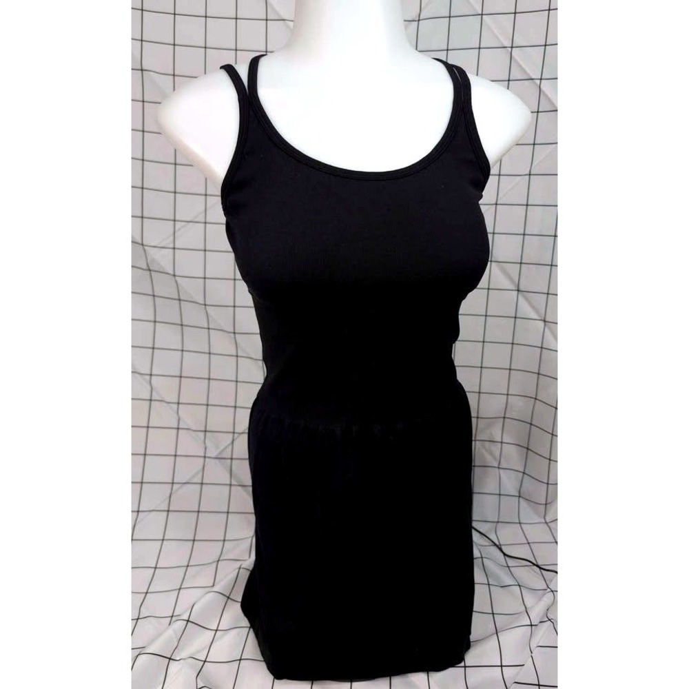 Cupshe ~ Ladies Black Cris-Cross Strappy Back Mini Dress ~ NWT ~ SMALL